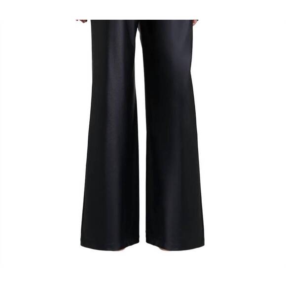 NEW COMMANDO matte metallic wide leg trouser in oxide - Picture 3 of 3